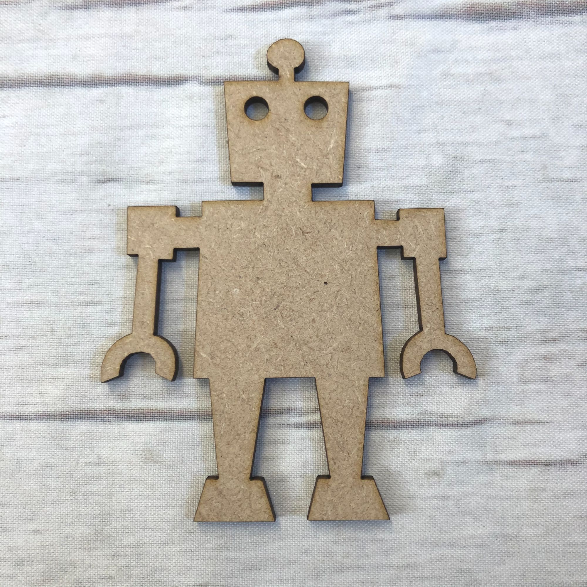 Robot Wooden Craft Shape