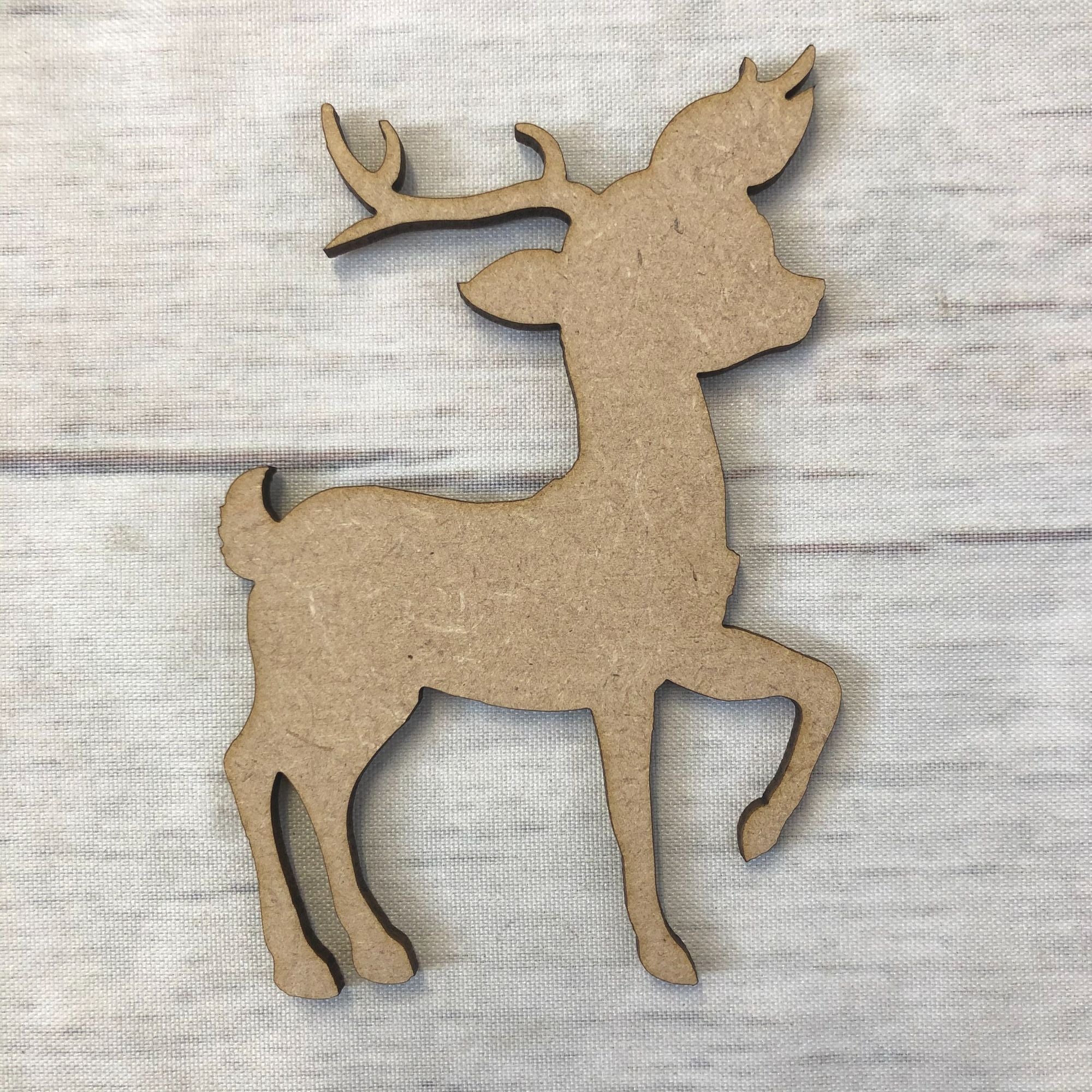 Reindeer 4 Wooden Craft Shape
