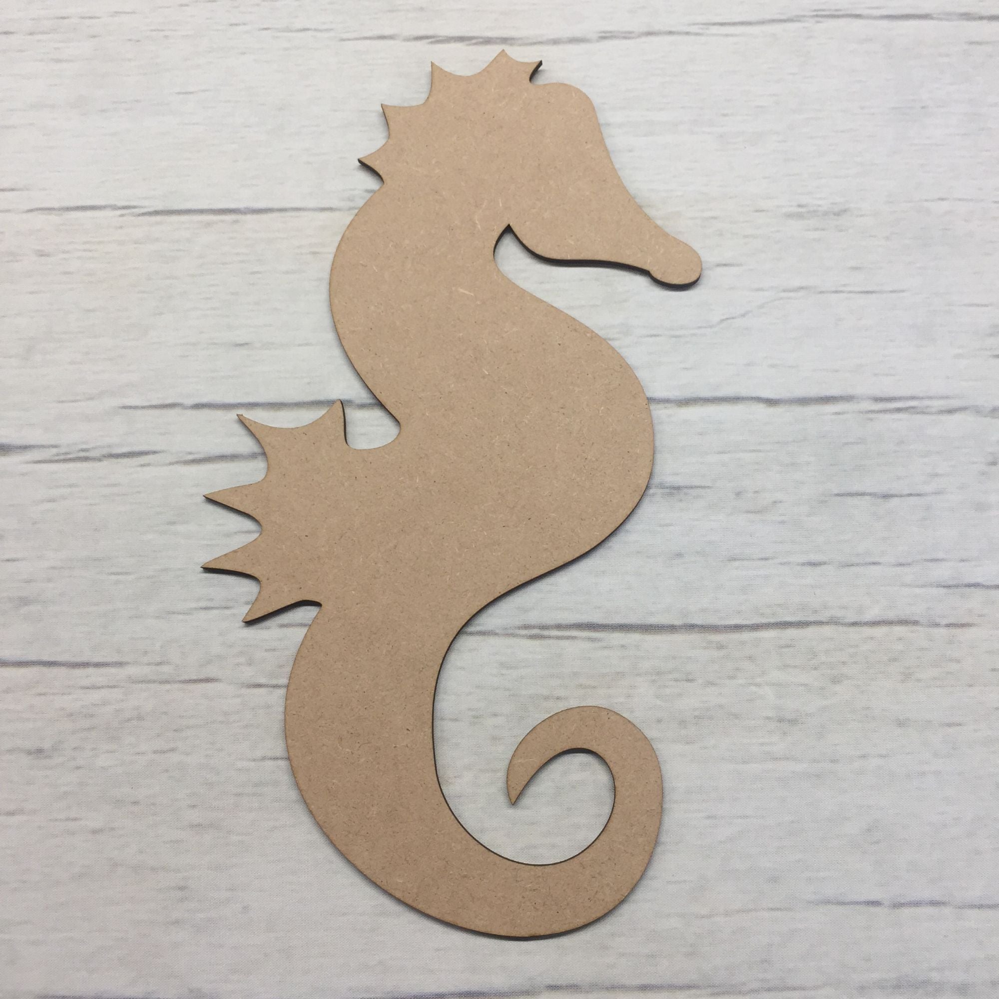Seahorse Wooden Craft Shape
