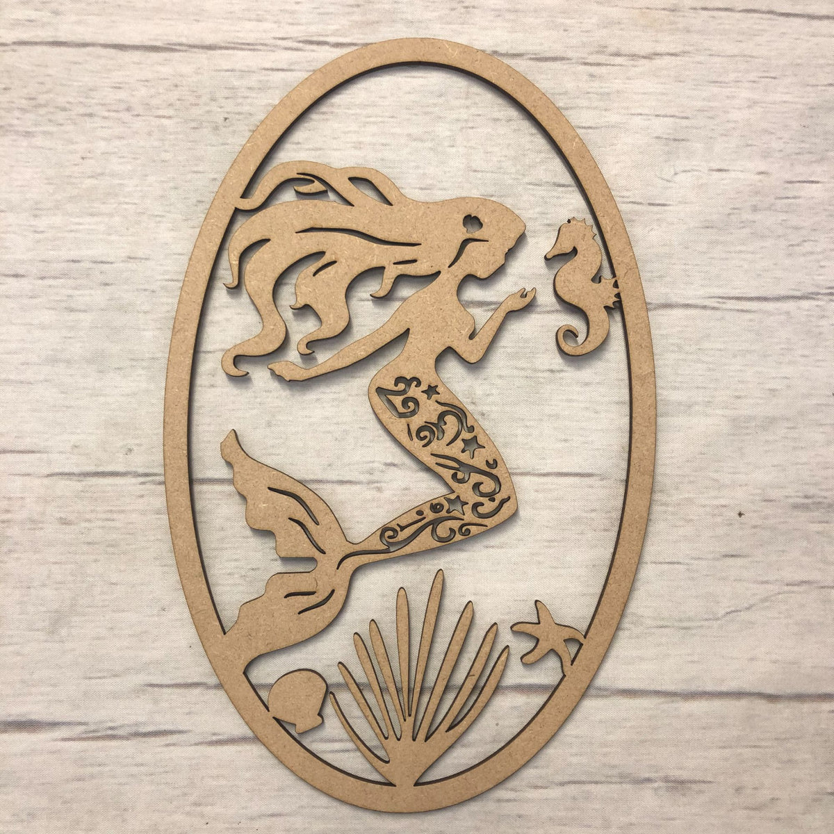 Box topper - keepsake memory box - Mermaid plaque - Enchanting Wooden ...