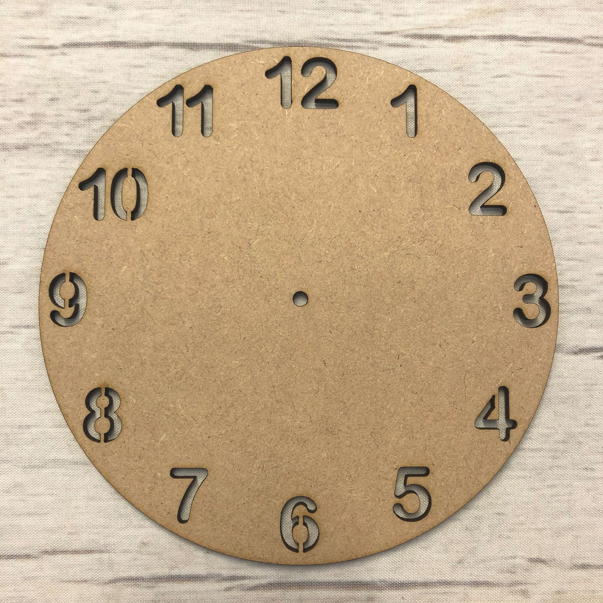 Circular Clock - Wooden Bases for DIY Art and Craft Projects - Various ...
