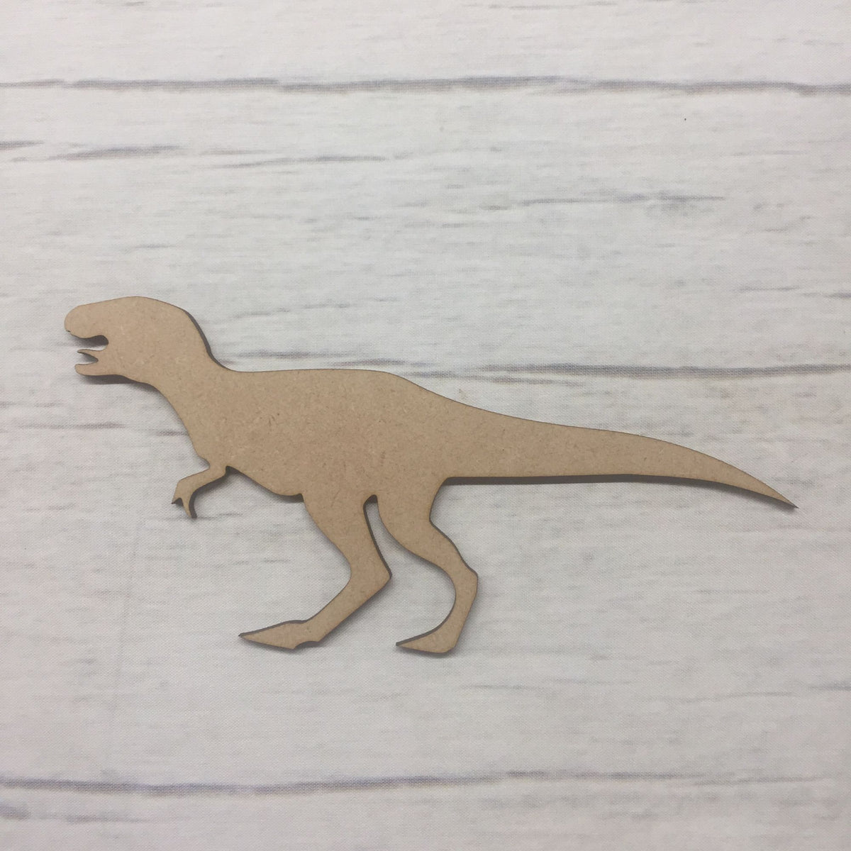 Dinosaur 4 - Tyrannosaurus Rex - Animal-themed Wooden Bases for DIY Art ...